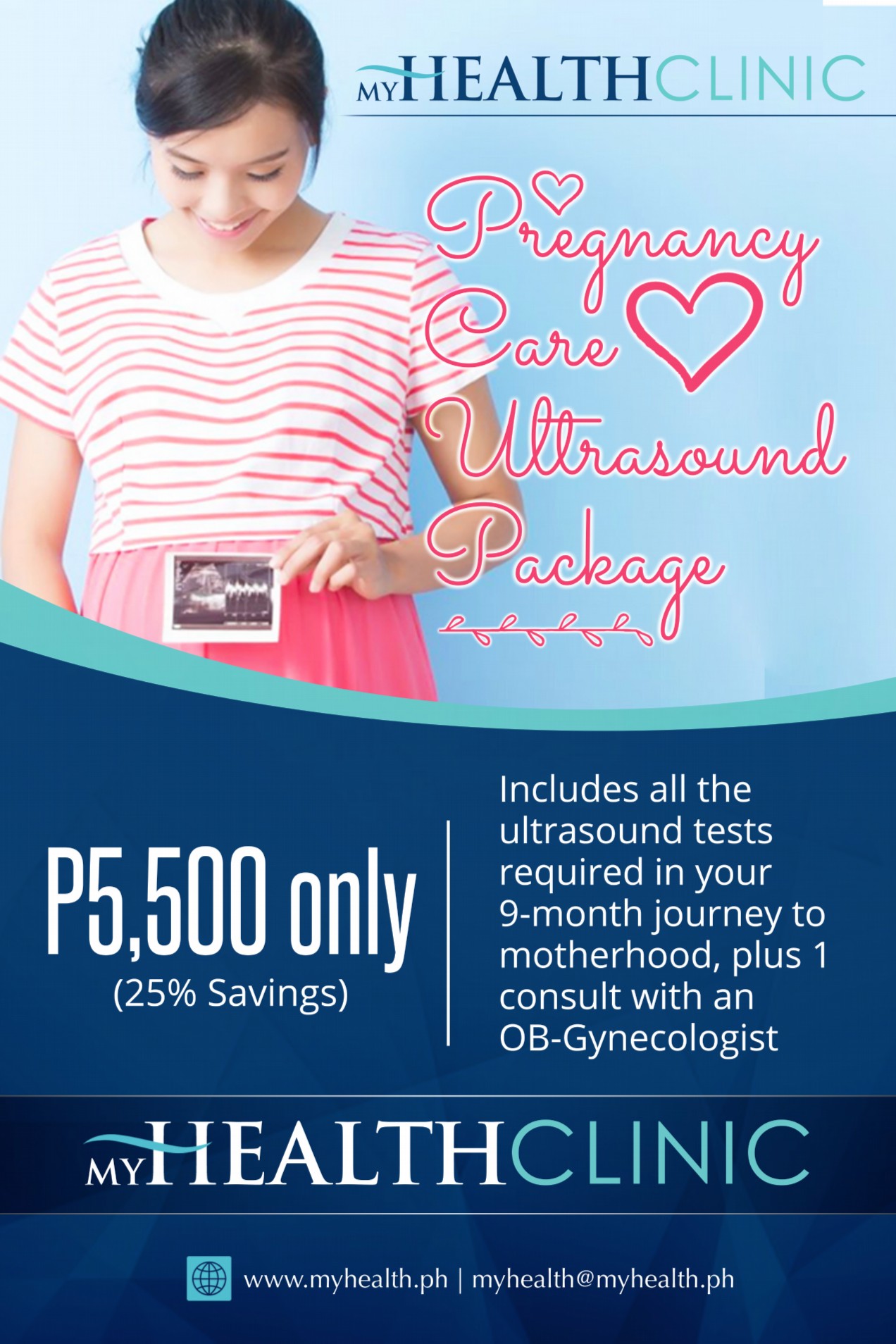 Pregnancy Care Ultrasound Package | MyHealth Clinic