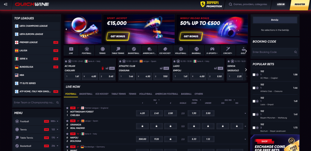 QuickWin Casino España Tu Portal de Juegos Online